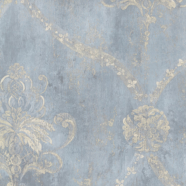 Norwall Wallcoverings Inc Grand Chateau 32.7' x 20.5" Regal Damask